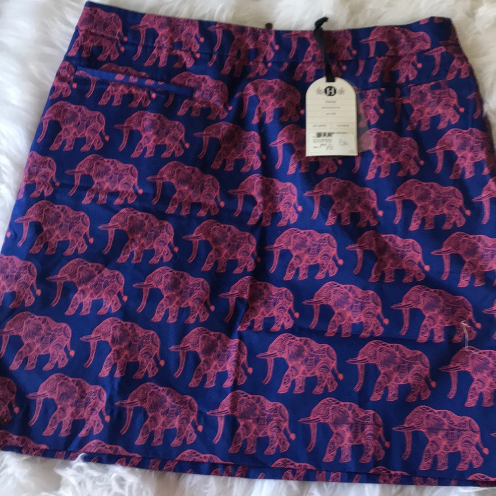 Elephant print skirt